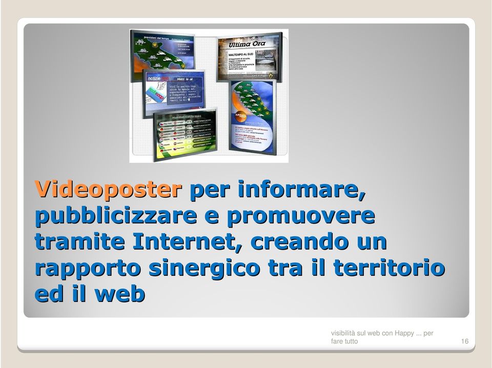 Internet, creando un rapporto