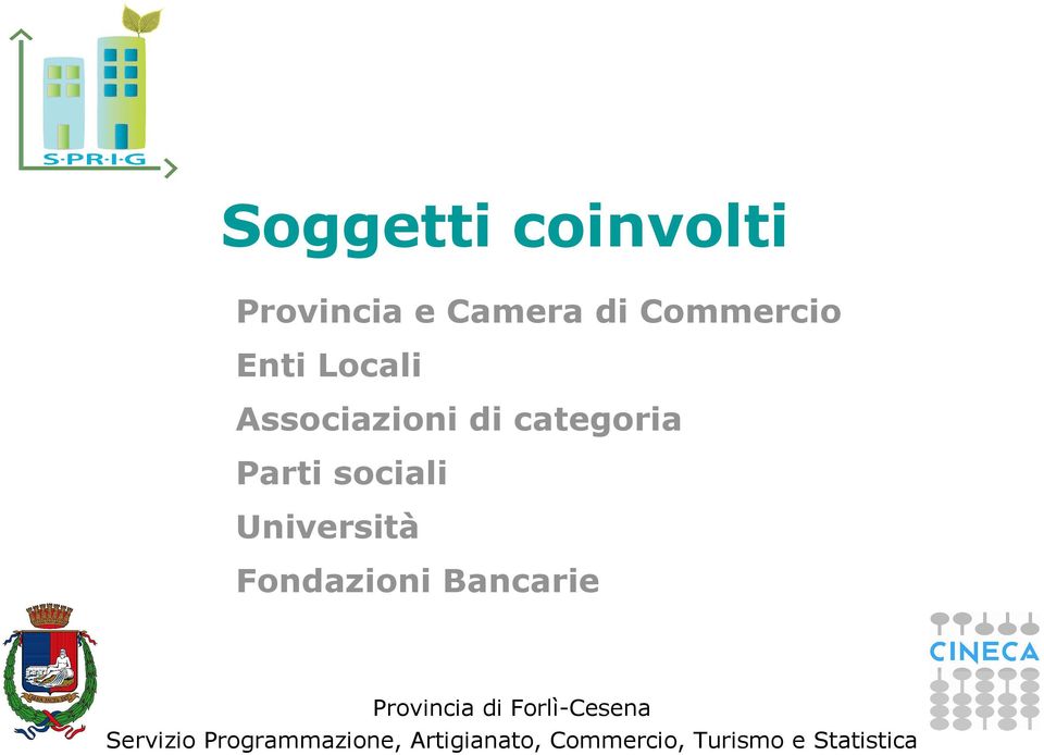 Associazioni di categoria Parti