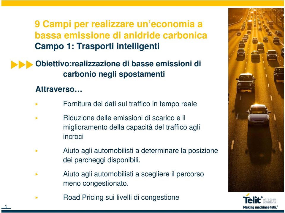 scarico e il miglioramento della capacità del traffico agli incroci Aiuto agli automobilisti a determinare la posizione