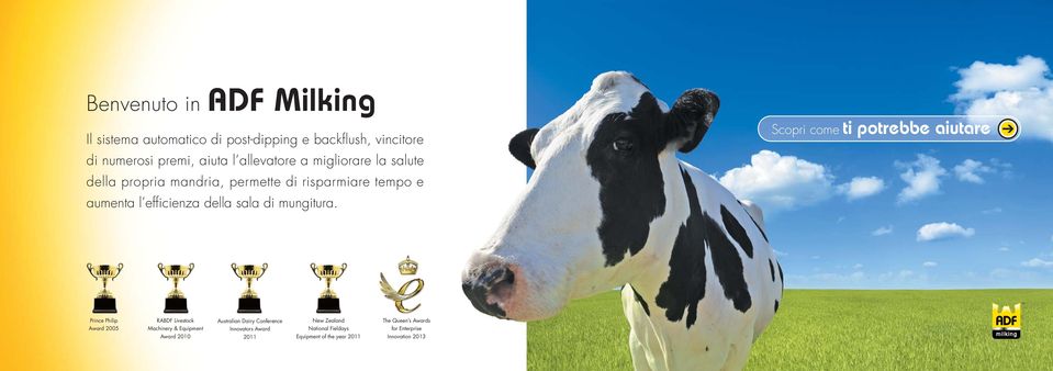 Scopri come ti potrebbe aiutare Prince Philip Award 2005 RABDF Livestock Machinery & Equipment Award 2010 Australian Dairy