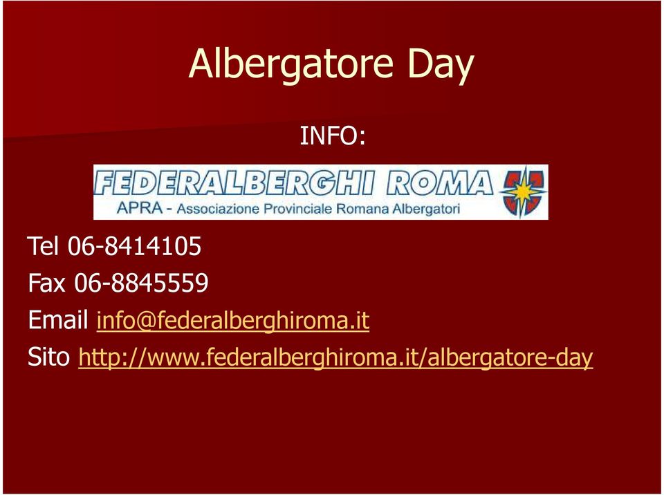 info@federalberghiroma.