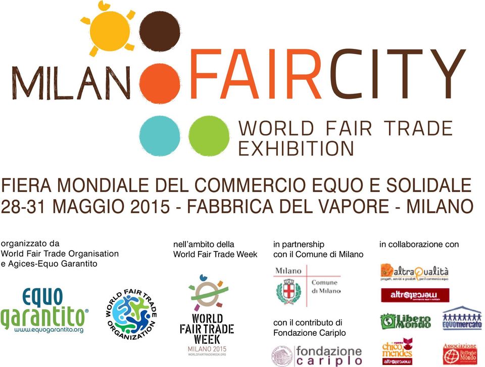 Agices-Equo Garantito nell ambito della World Fair Trade Week in