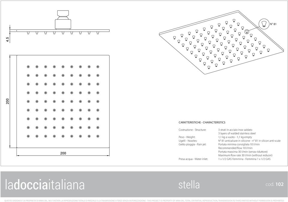 anticalcare in silicone - n