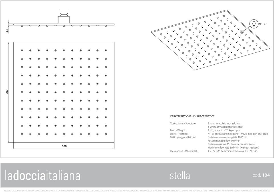 anticalcare in silicone - n