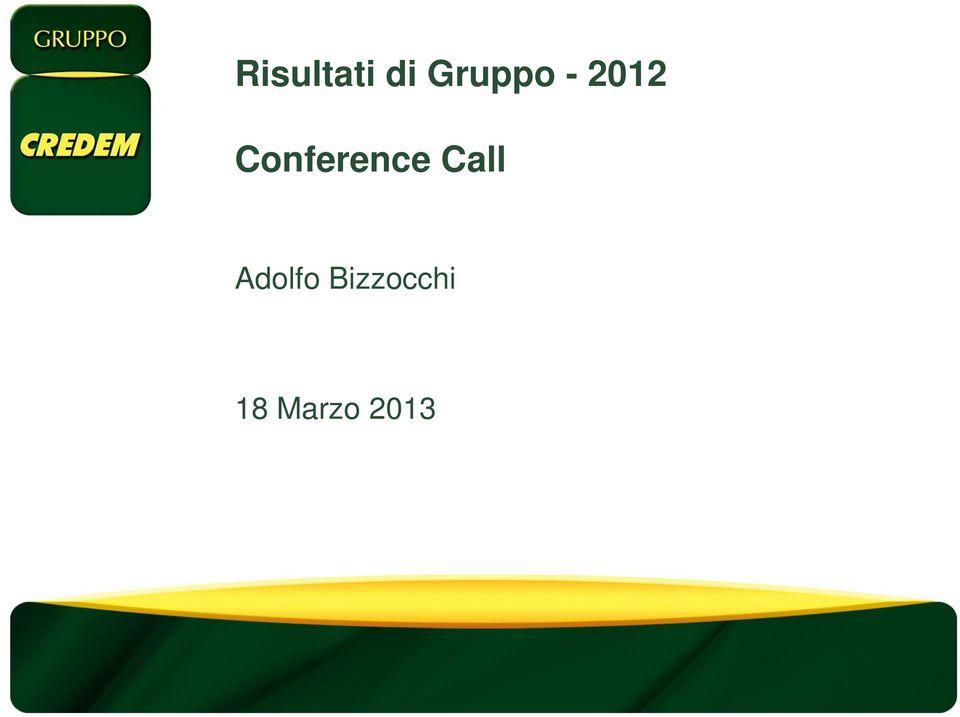 Conference Call