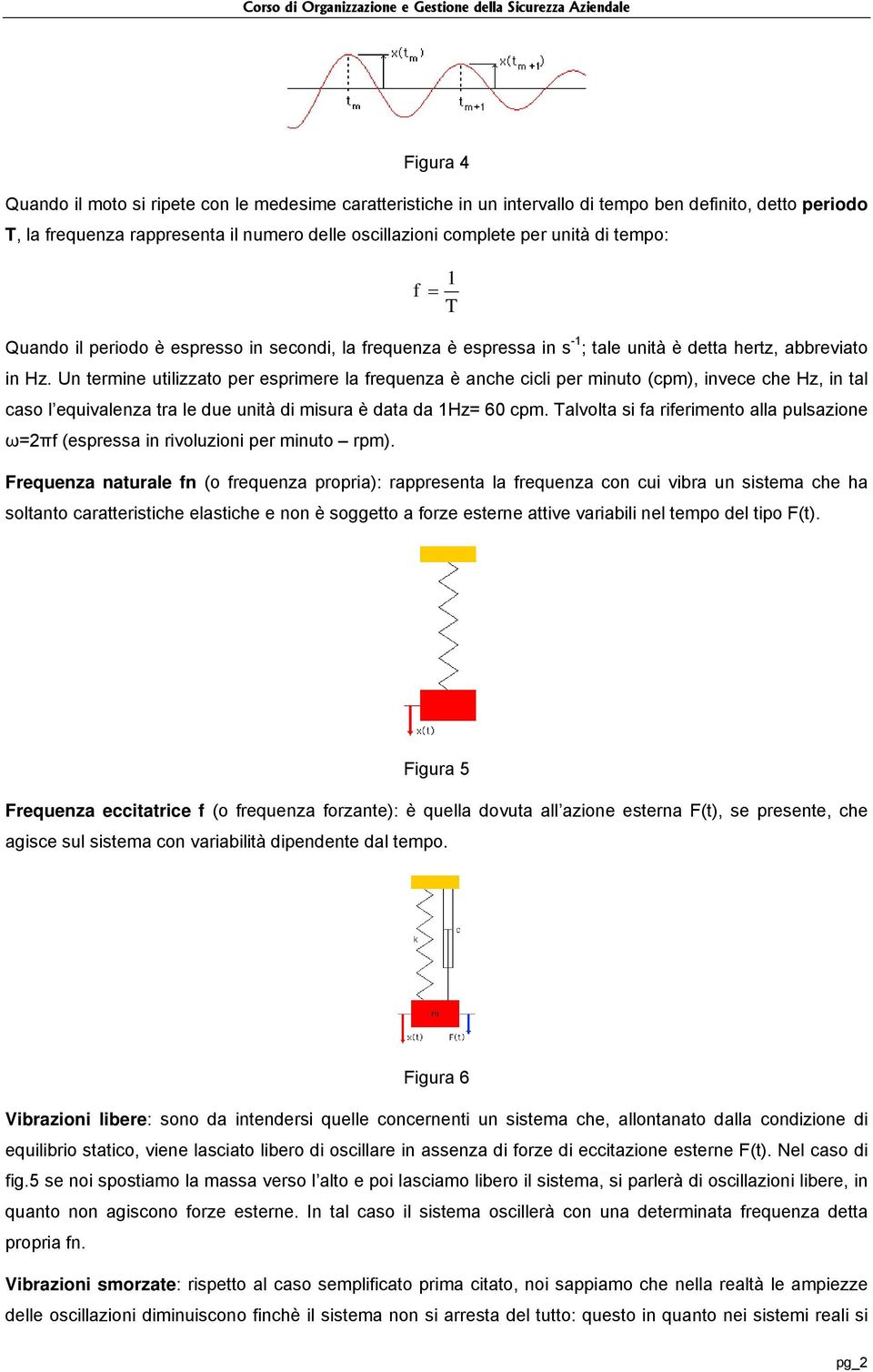 U terie utilizzato per espriere la frequeza è ache cicli per iuto (cp), ivece che Hz, i tal caso l equivaleza tra le due uità di isura è data da Hz 6 cp.