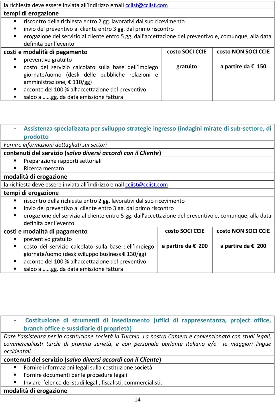 specializzata per sviluppo strategie ingresso (indagini mirate di sub-settore, di prodotto Fornire informazioni dettagliati sui settori Preparazione rapporti settoriali Ricerca mercato  dall