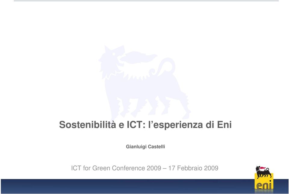 Gianluigi Castelli ICT for
