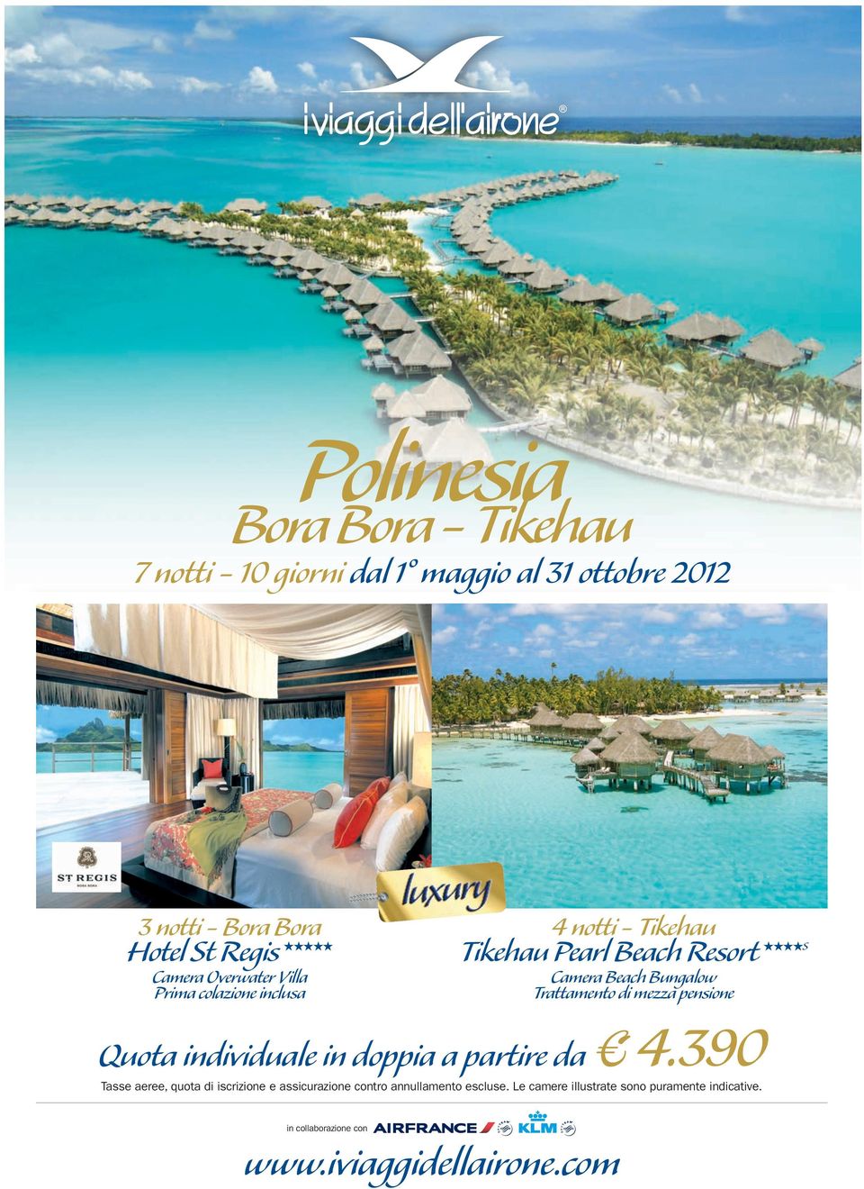 colazione inclusa 4 notti - Tikehau Tikehau Pearl Beach Resort HHHHS Camera