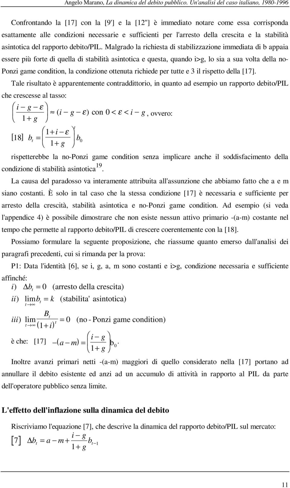 la sabilià asinoica del rapporo debio/pil.