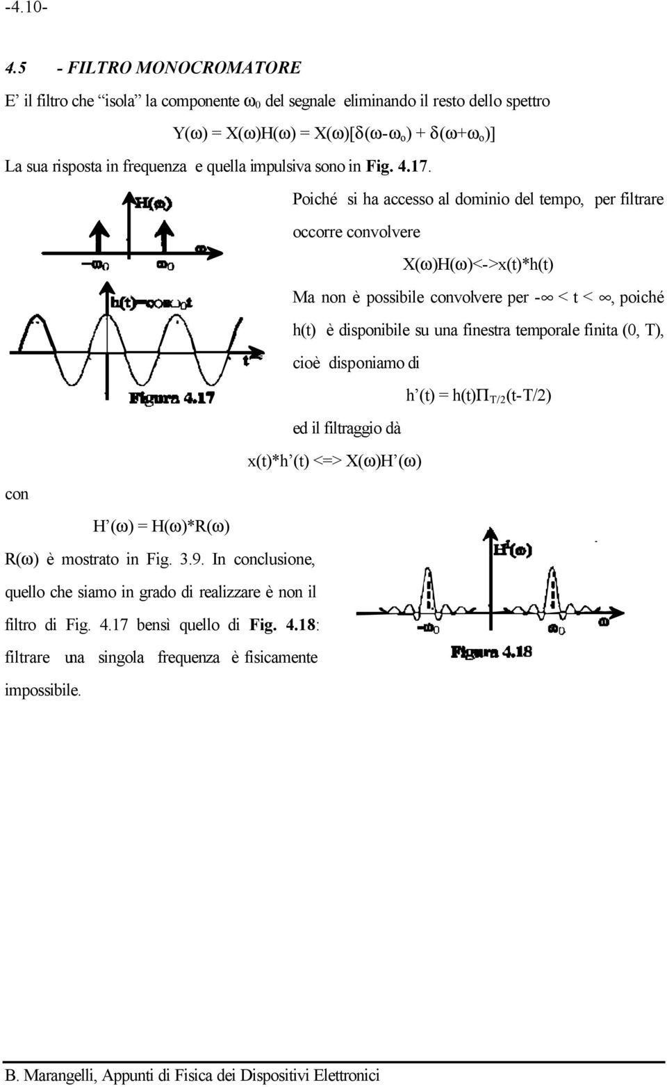 quella impulsiva sono in Fig. 4.17.