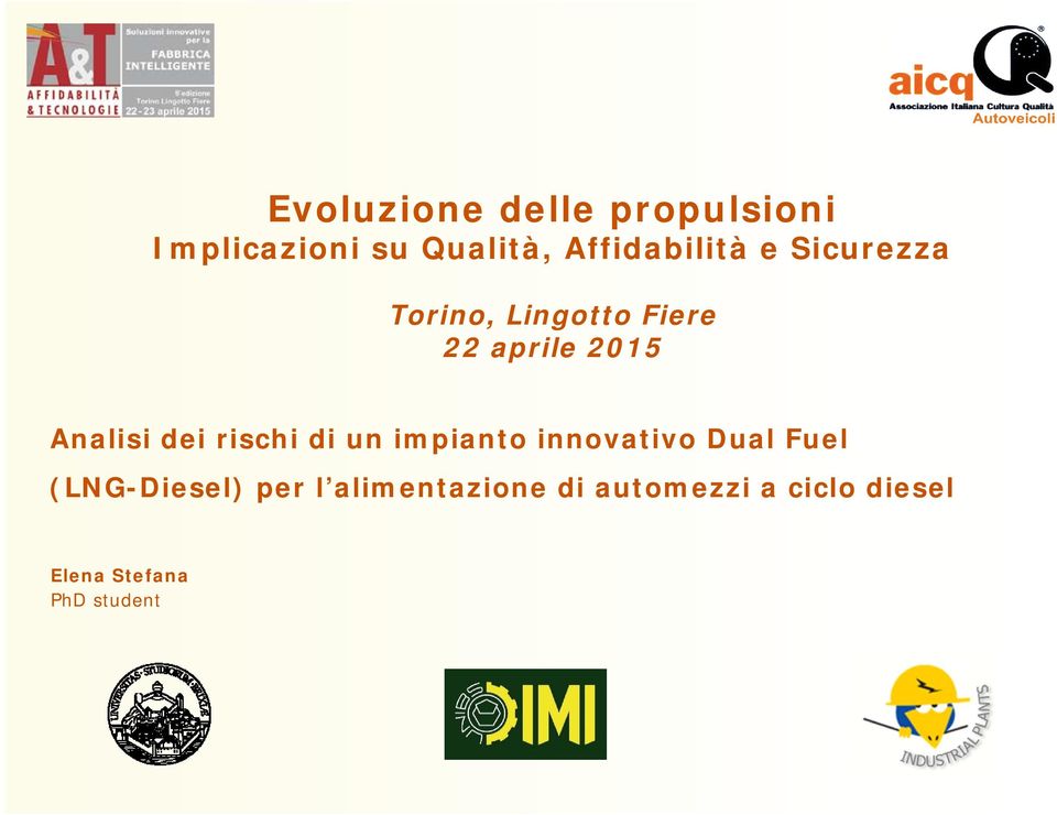 Dual Fuel (LNG-Diesel) per l alimentazine