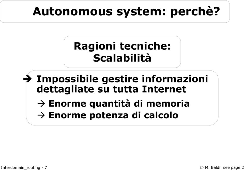 gestire informazioni dettagliate su tutta