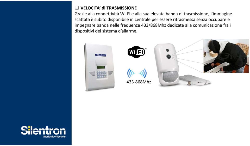 per essere ritrasmessa senza occupare e impegnare banda nelle frequenze