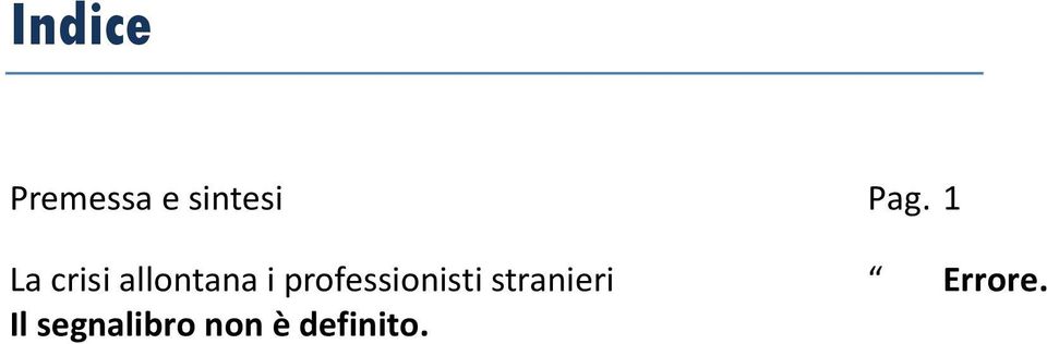 professionisti stranieri