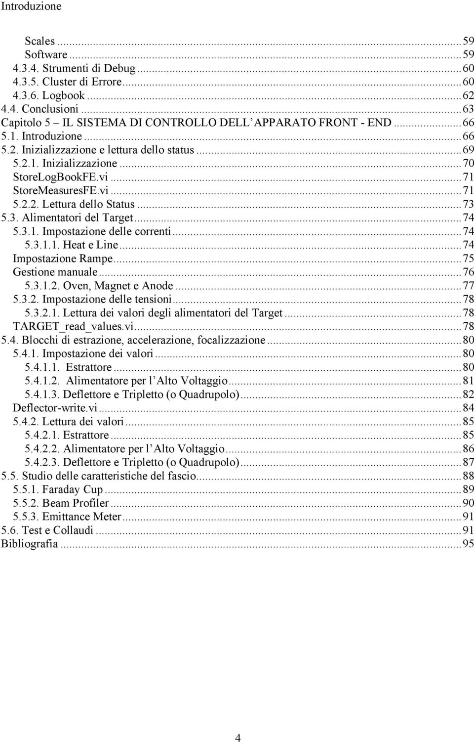 .. 71 StoreMeasuresFE.vi... 71 5.2.2. Lettura dello Status... 73 5.3. Alimentatori del Target... 74 5.3.1. Impostazione delle correnti... 74 5.3.1.1. Heat e Line... 74 Impostazione Rampe.