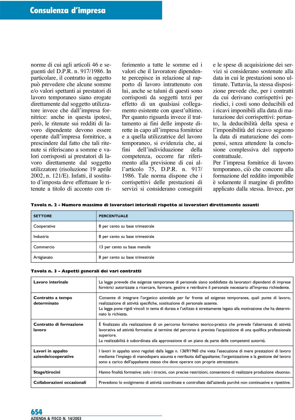 impresa fornitrice: anche in questa ipotesi, però, le ritenute sui redditi di lavoro dipendente devono essere operate dall impresa fornitrice, a prescindere dal fatto che tali ritenute si riferiscano