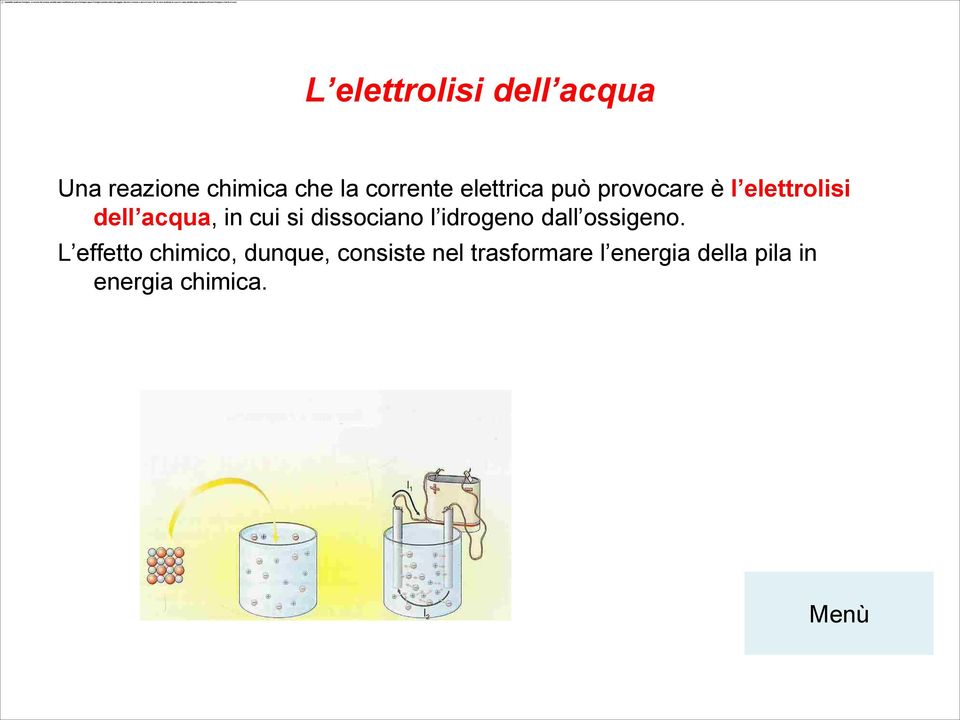 dissociano l idrogeno dall ossigeno.