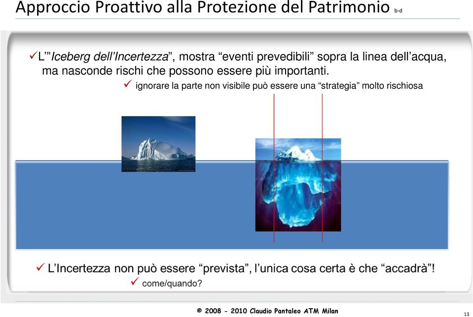 acqua, ma nasconde rischi che possono essere più importanti.