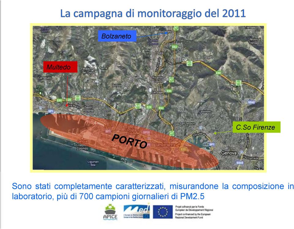 caratterizzati, misurandone la