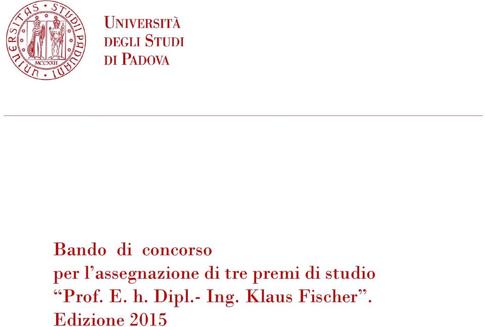 di studio Prof. E. h. Dipl.