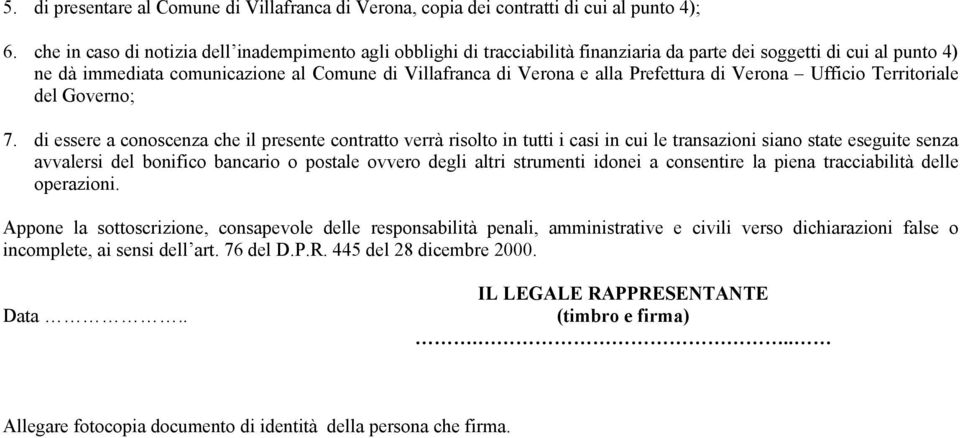 Prefettura di Verona Ufficio Territoriale del Governo; 7.