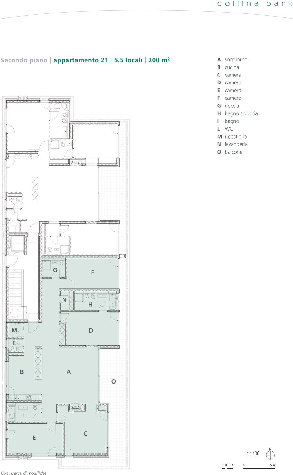 5 locali 200 m 2 soggiorno camera camera