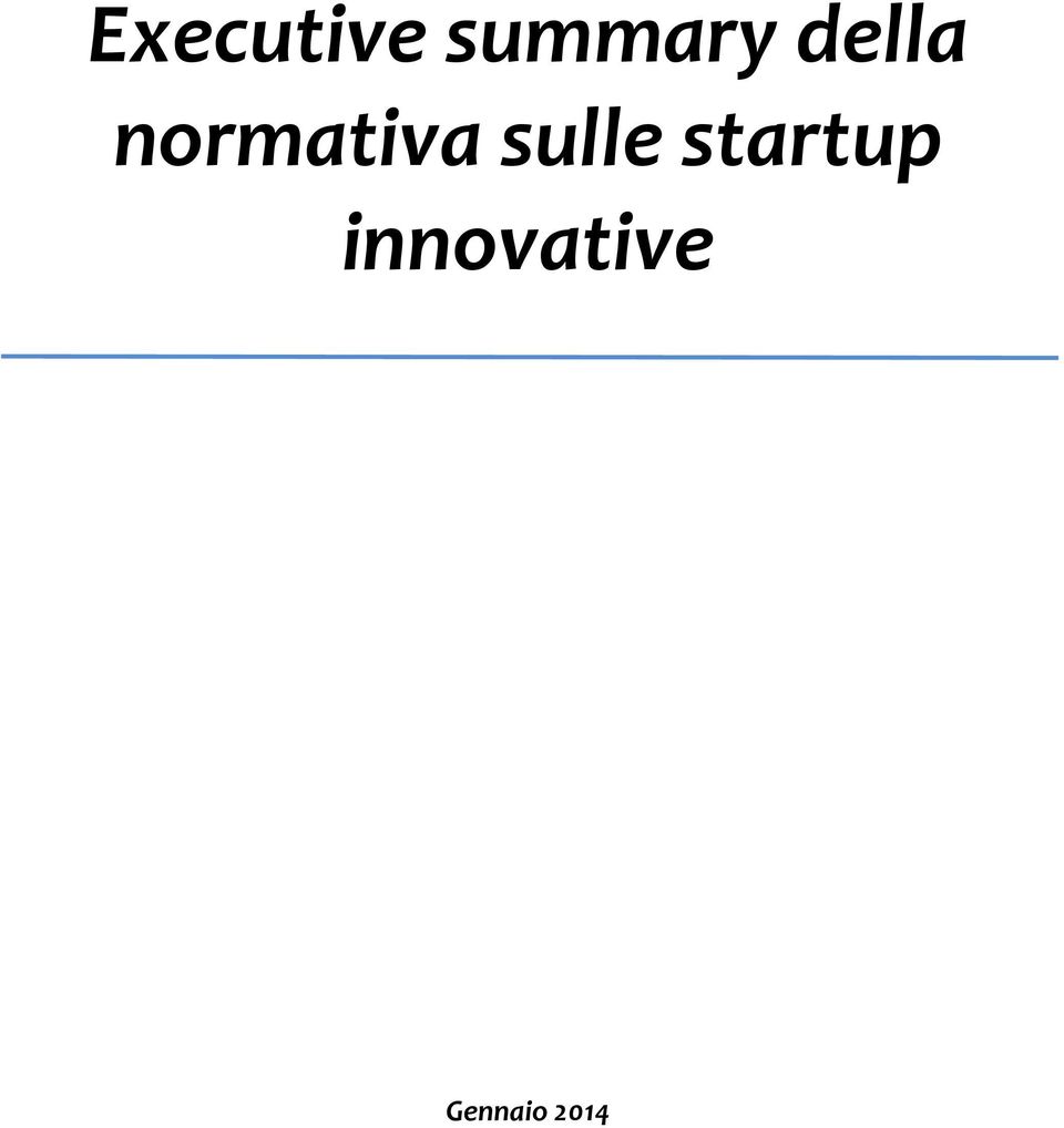 sulle startup