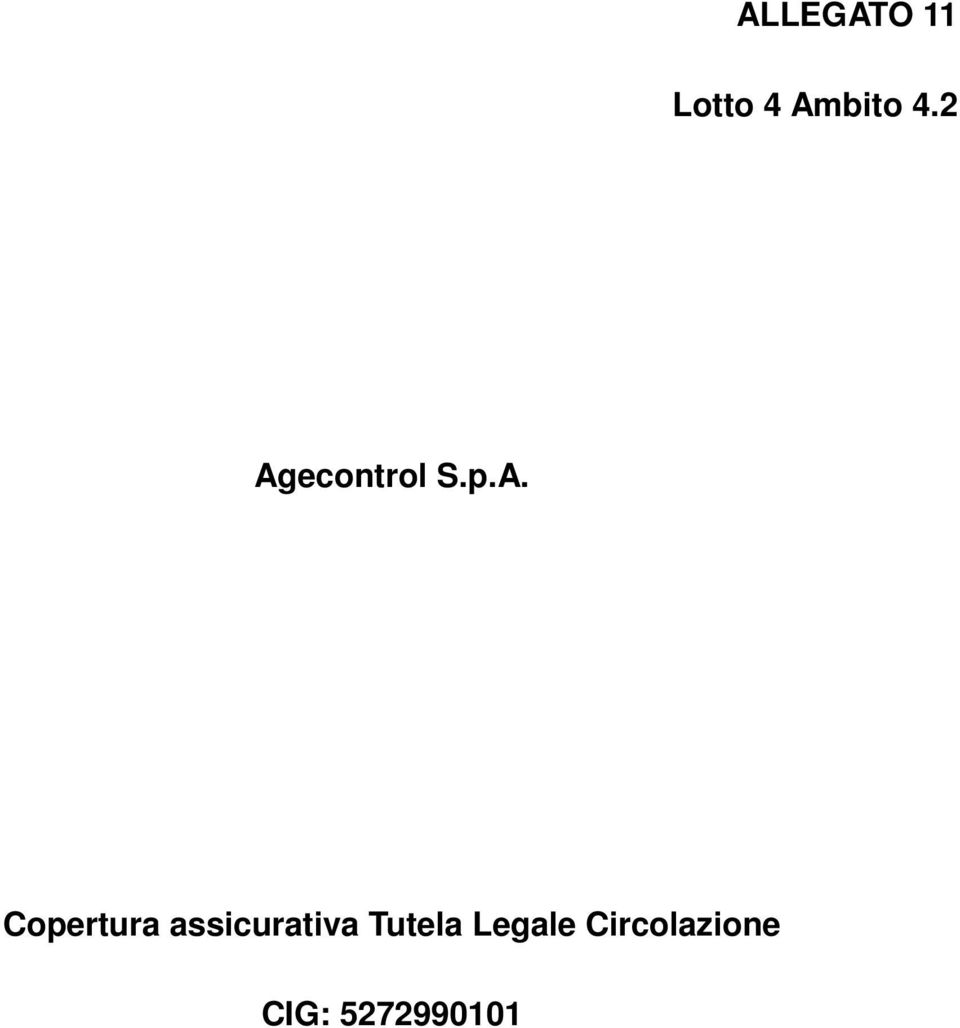 Copertura assicurativa