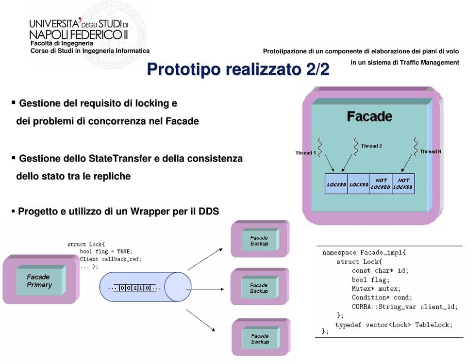 Gestione dello StateTransfer e della consistenza dello