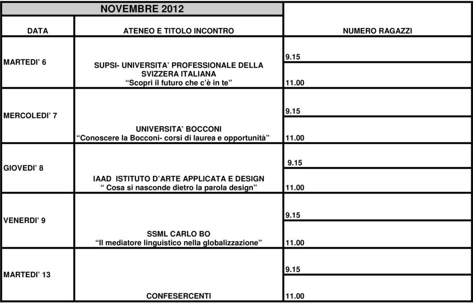 opportunità GIOVEDI 8 IAAD ISTITUTO D ARTE APPLICATA E DESIGN Cosa si nasconde dietro la