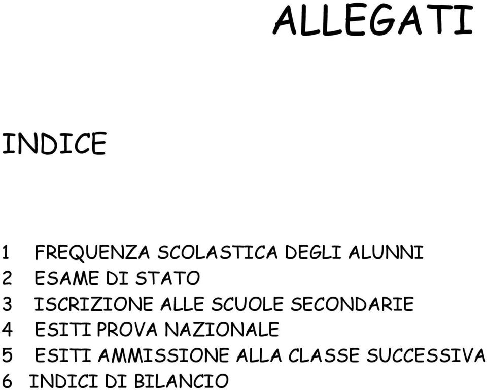 SCUOLE SECONDARIE 4 ESITI PROVA NAZIONALE 5