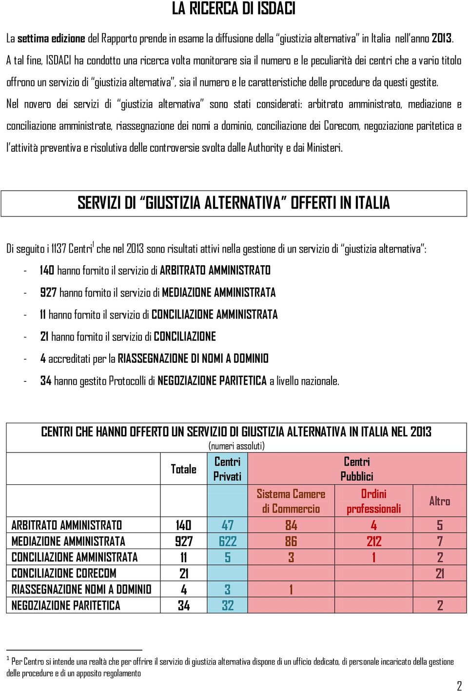 caratteristiche delle procedure da questi gestite.