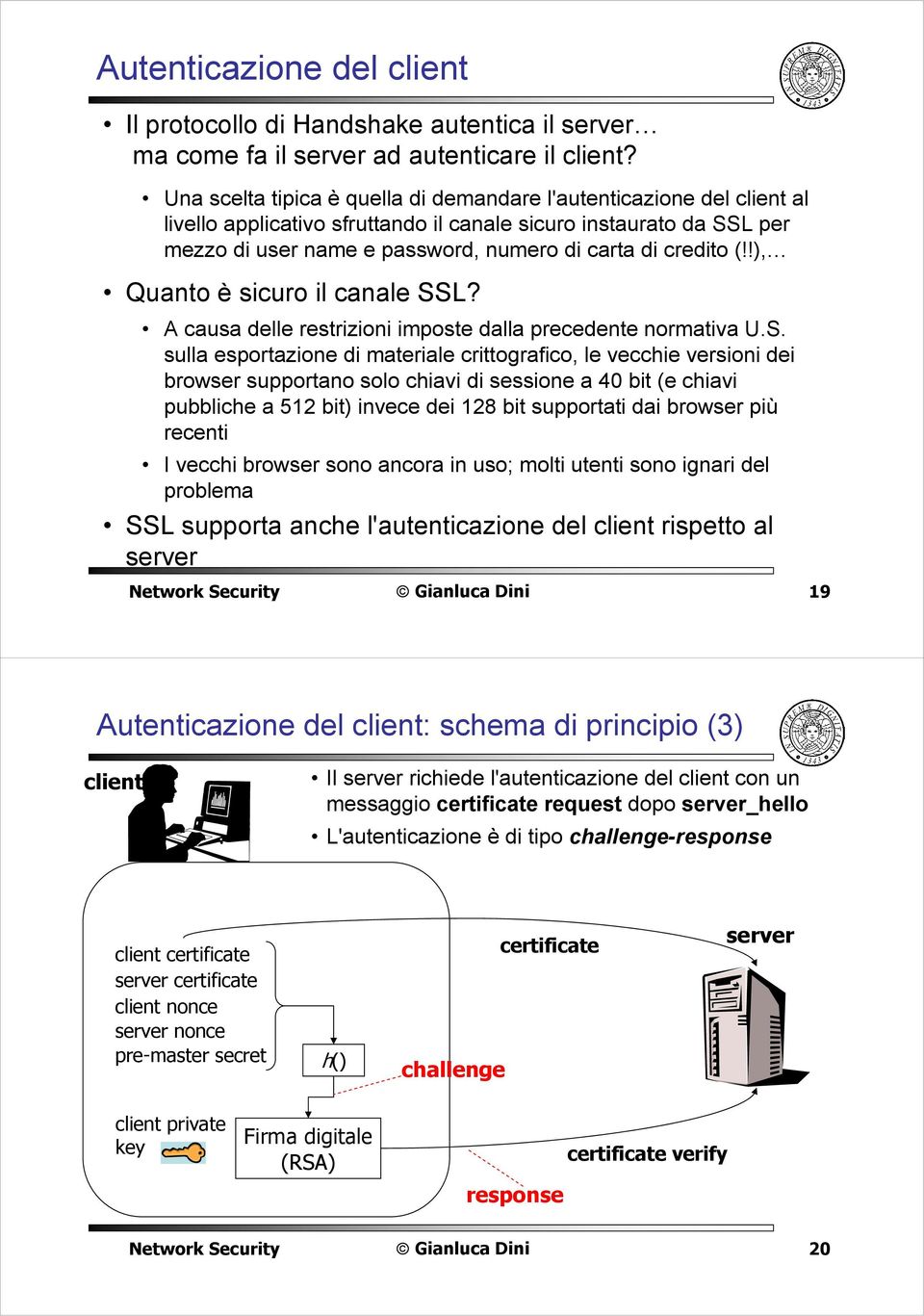 (!!), Quanto è sicuro il canale SS