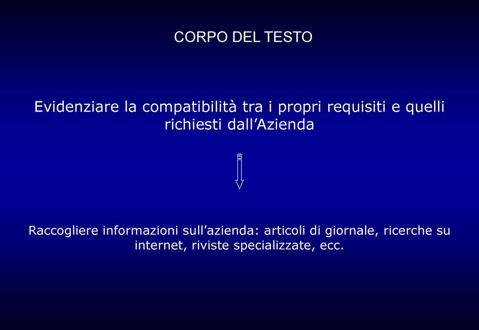 Raccogliere informazioni sull azienda: articoli di