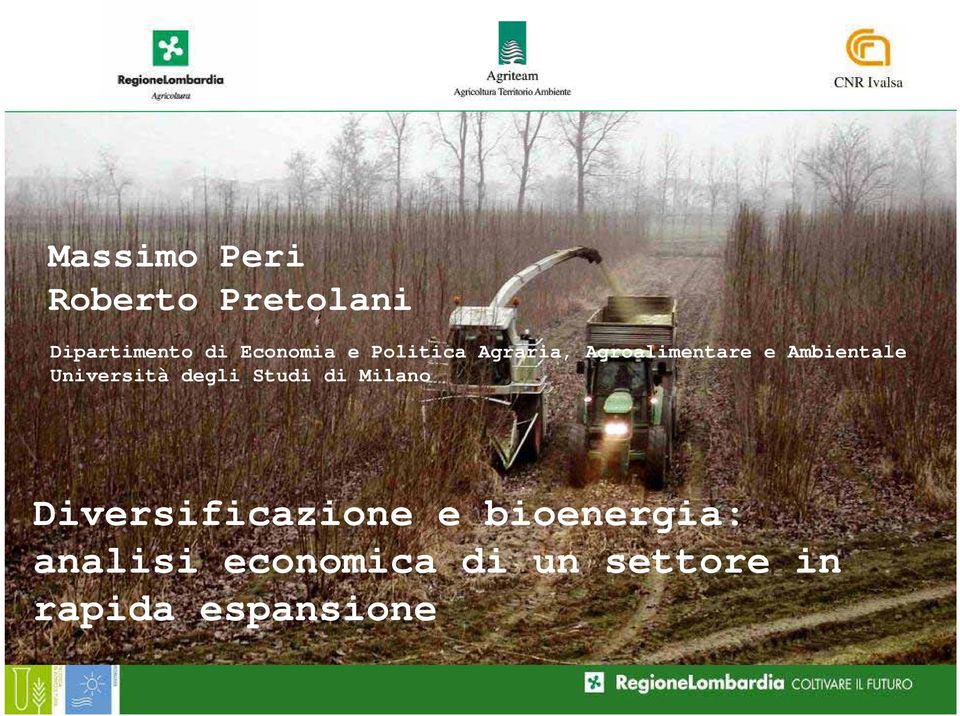 Ambientale Università degli Studi di Milano