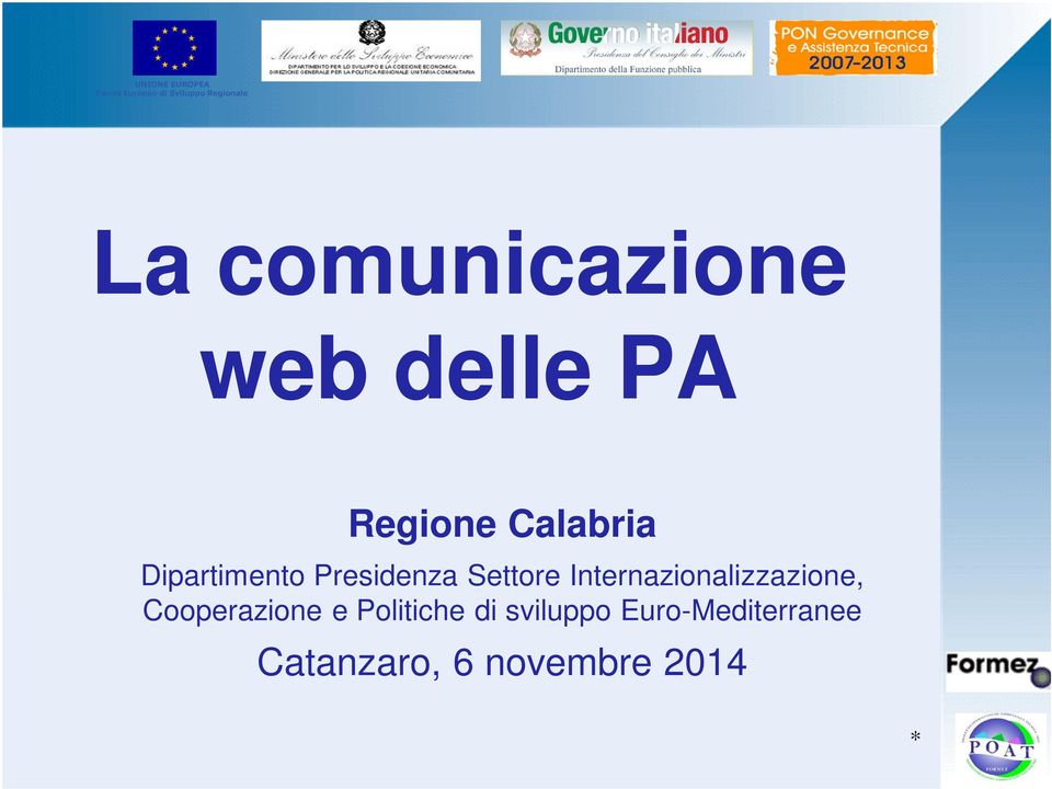 Internazionalizzazione, Cooperazione e