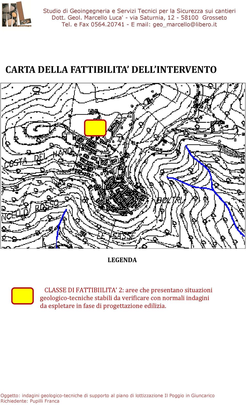 situazioni geologico-tecniche stabili da verificare