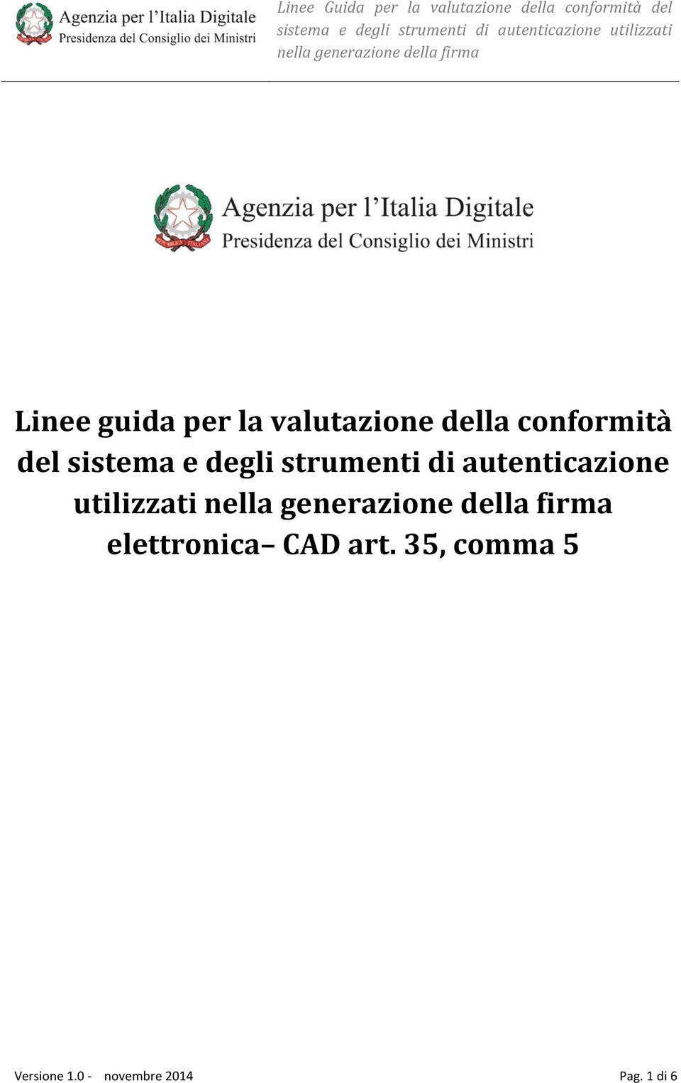 autenticazione utilizzati elettronica CAD