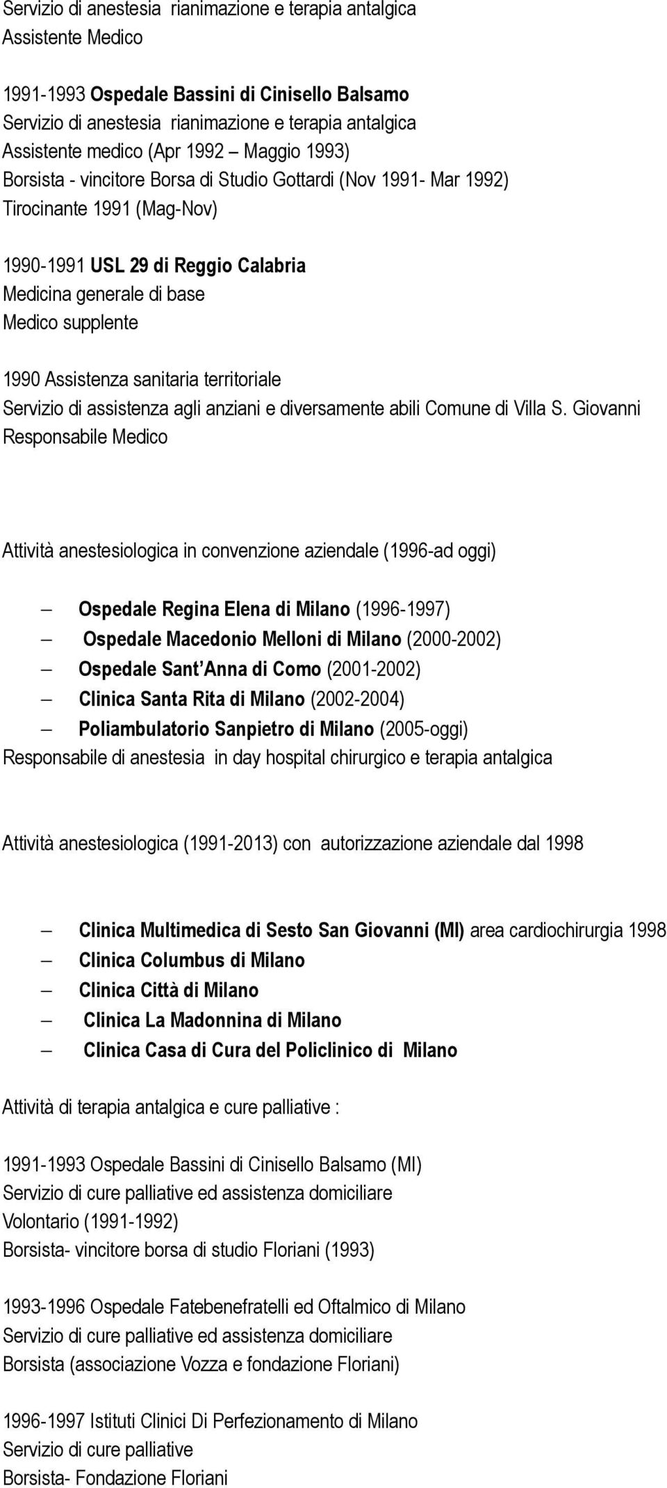 territoriale Servizio di assistenza agli anziani e diversamente abili Comune di Villa S.