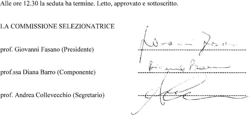 Giovanni Fasano (Presidente) -~------------------------(,------------------- f.