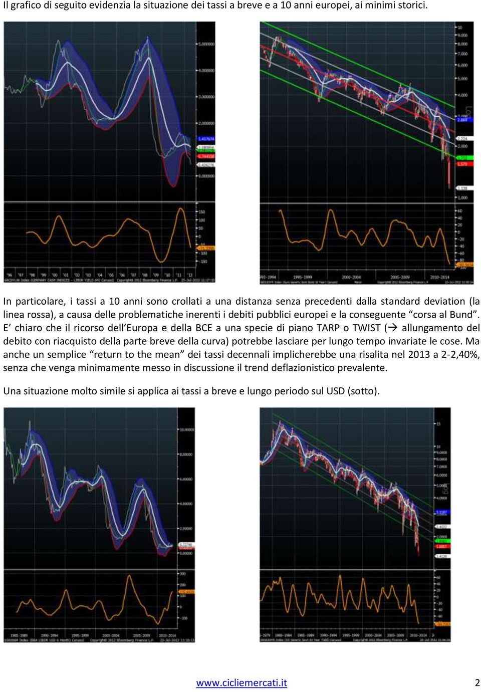 conseguente corsa al Bund.