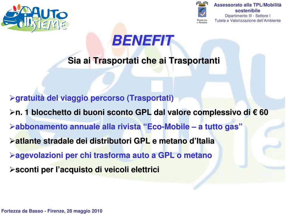 rivista Eco-Mobile a tutto gas atlante stradale dei distributori GPL e metano d Italiad