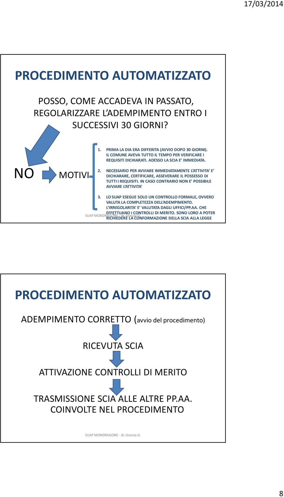 NECESSARIO PER AVVIARE IMMEDIATAMENTE L ATTIVITA E DICHIARARE, CERTIFICARE, ASSEVERARE IL POSSESSO DI TUTTI I REQUISITI. IN CASO CONTRARIO NON E POSSIBILE AVVIARE L ATTIVITA 3.