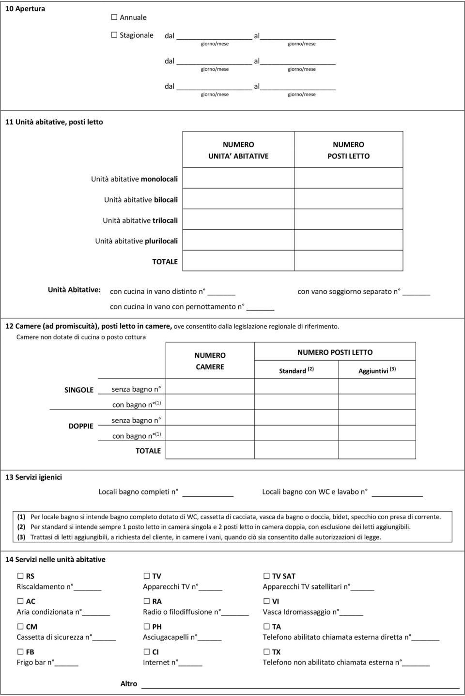 legislazione regionale di riferimento.