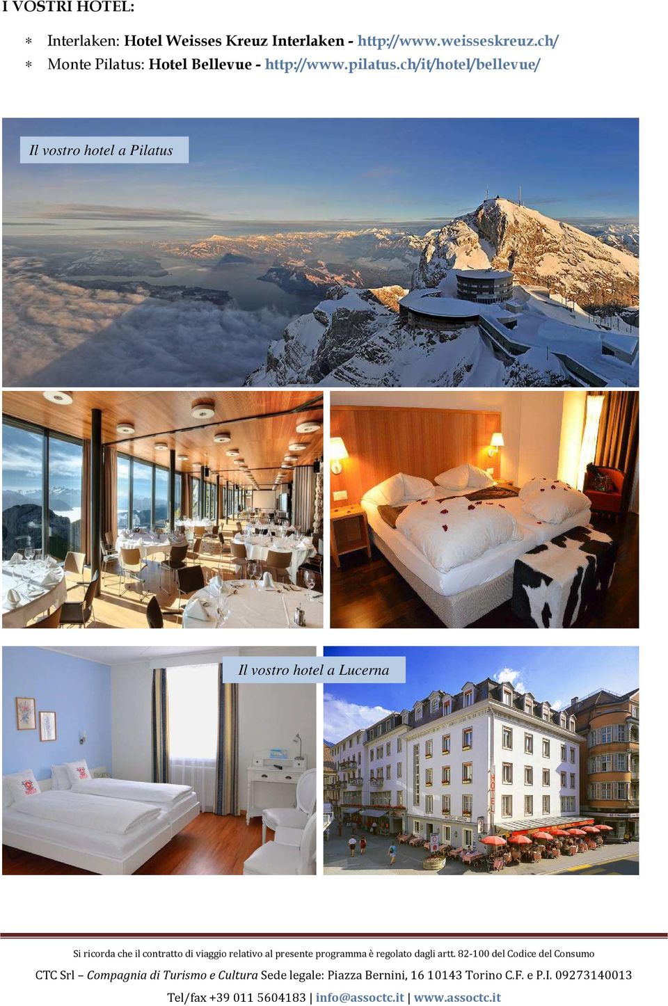 ch/ Monte Pilatus: Hotel Bellevue - http://www.