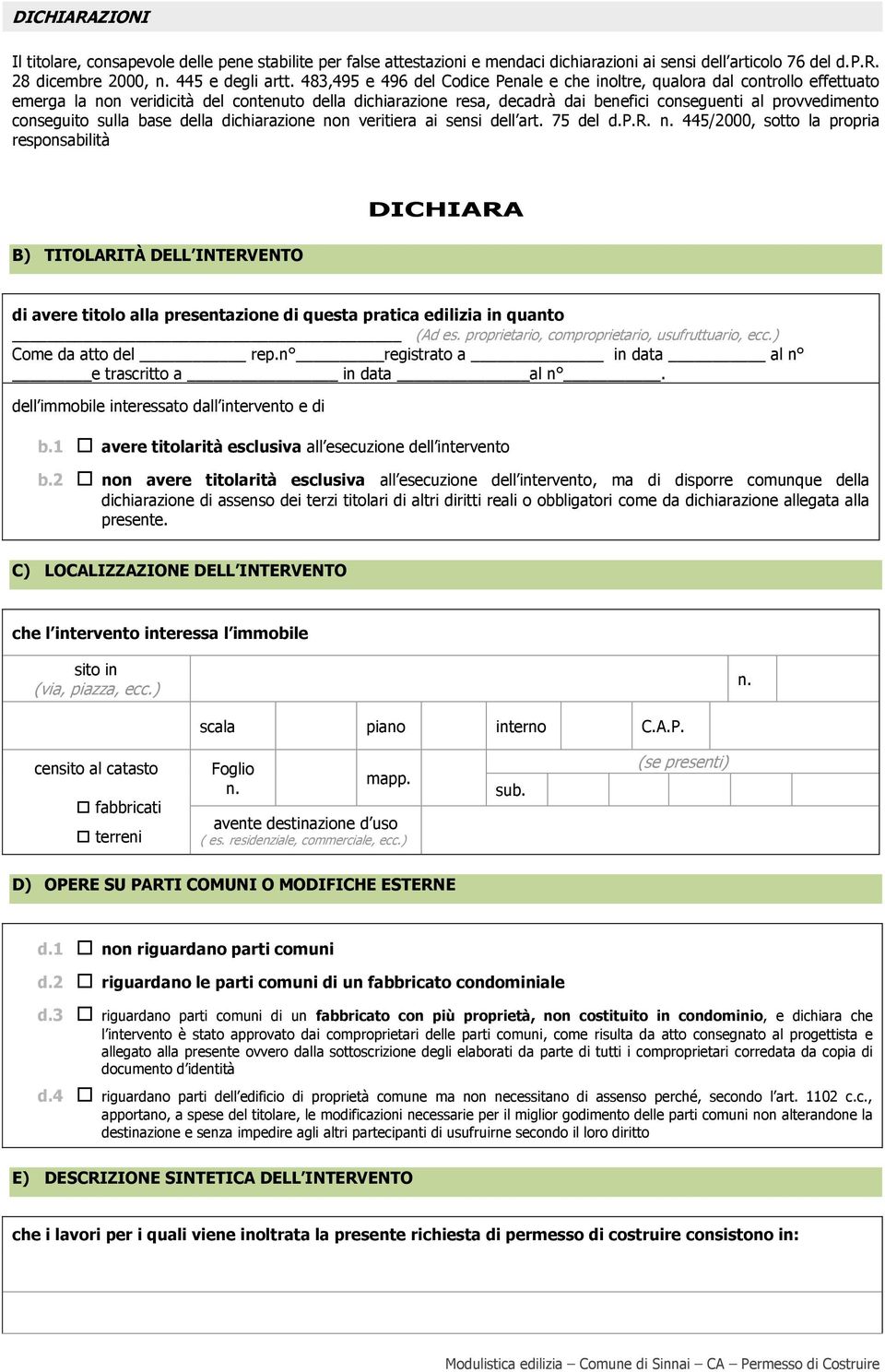 conseguito sulla base della dichiarazione no