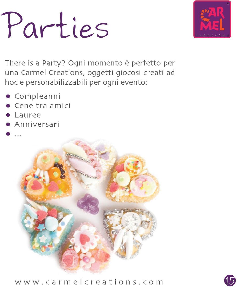 Creations/ oggetti giocosi creati ad hoc e