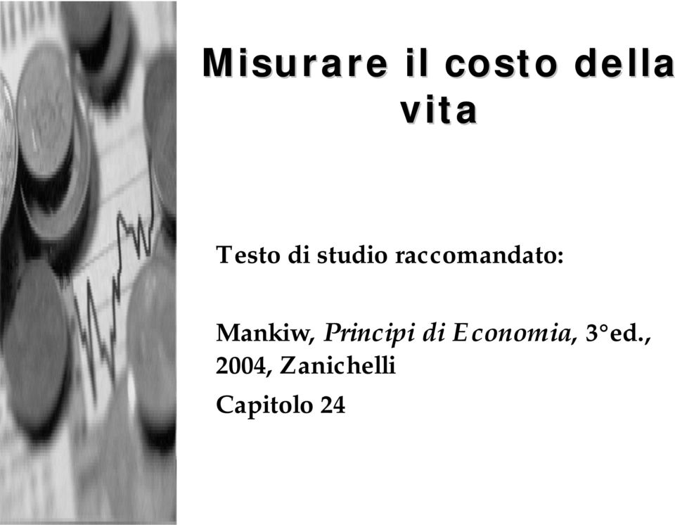 Mankiw, Principi di Economia,