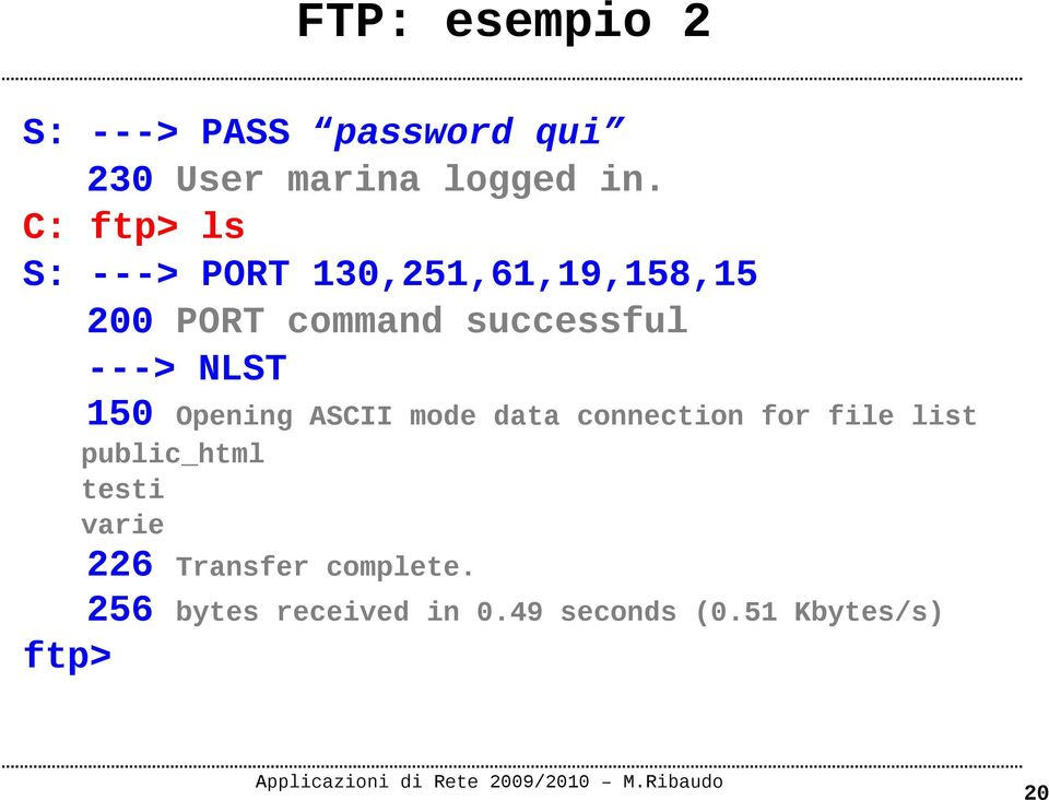 NLST 150 Opening ASCII mode data connection for file list public_html testi